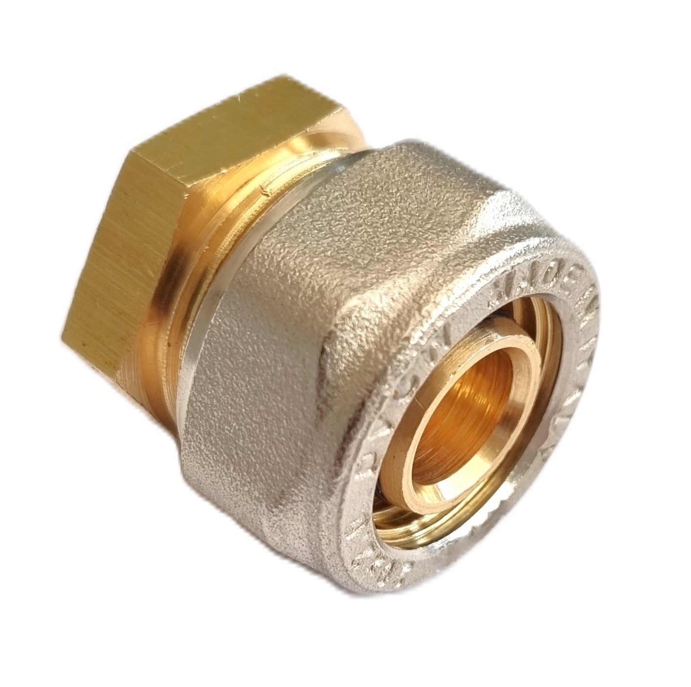 Klemmring Schraubfitting - 16 er Stopfen für Aluverbundrohr – Bild 2