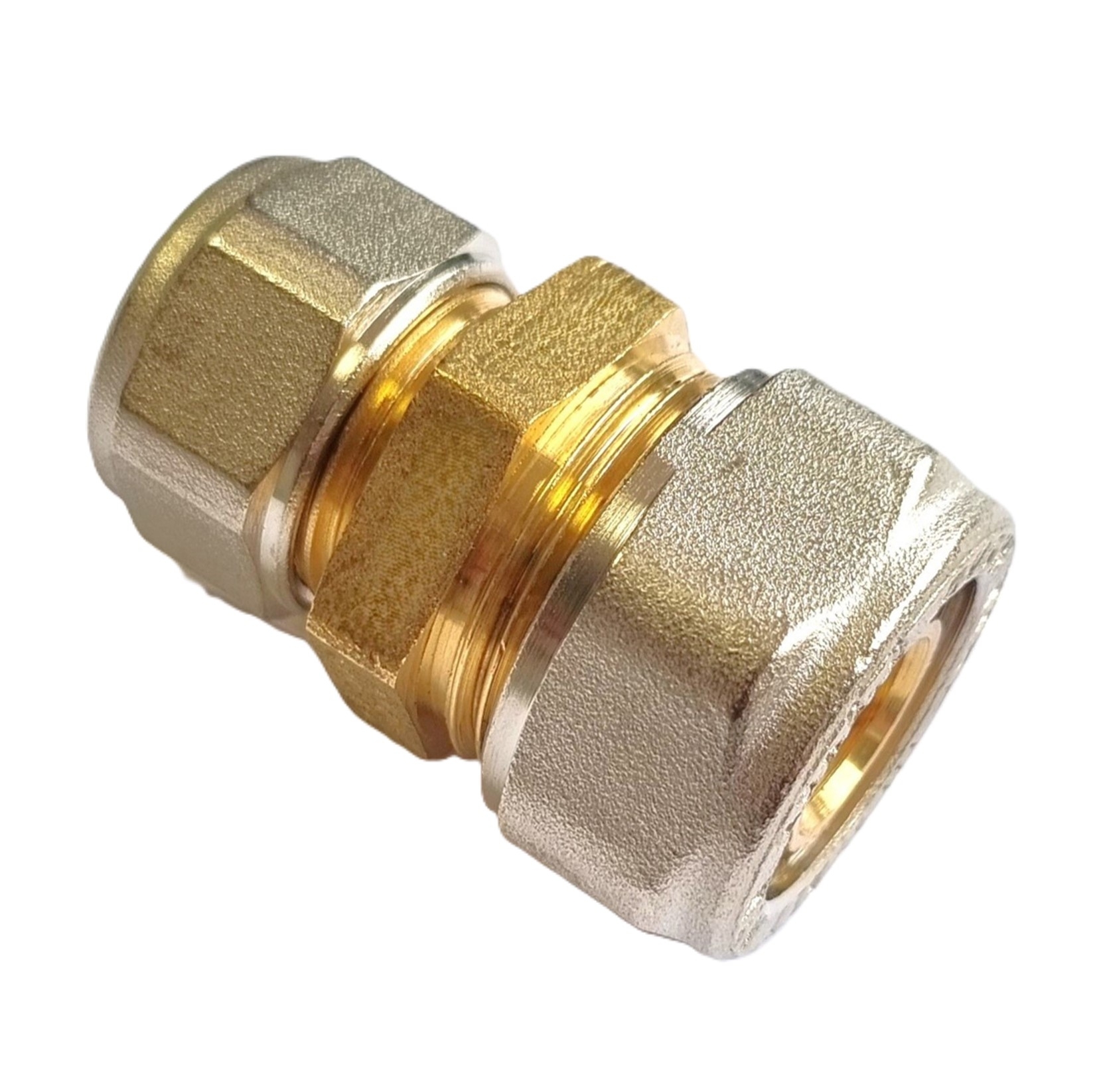 Klemmring Schraubfitting - Kupplung reduziert 20 - 16 für Aluverbundrohr – Bild 1