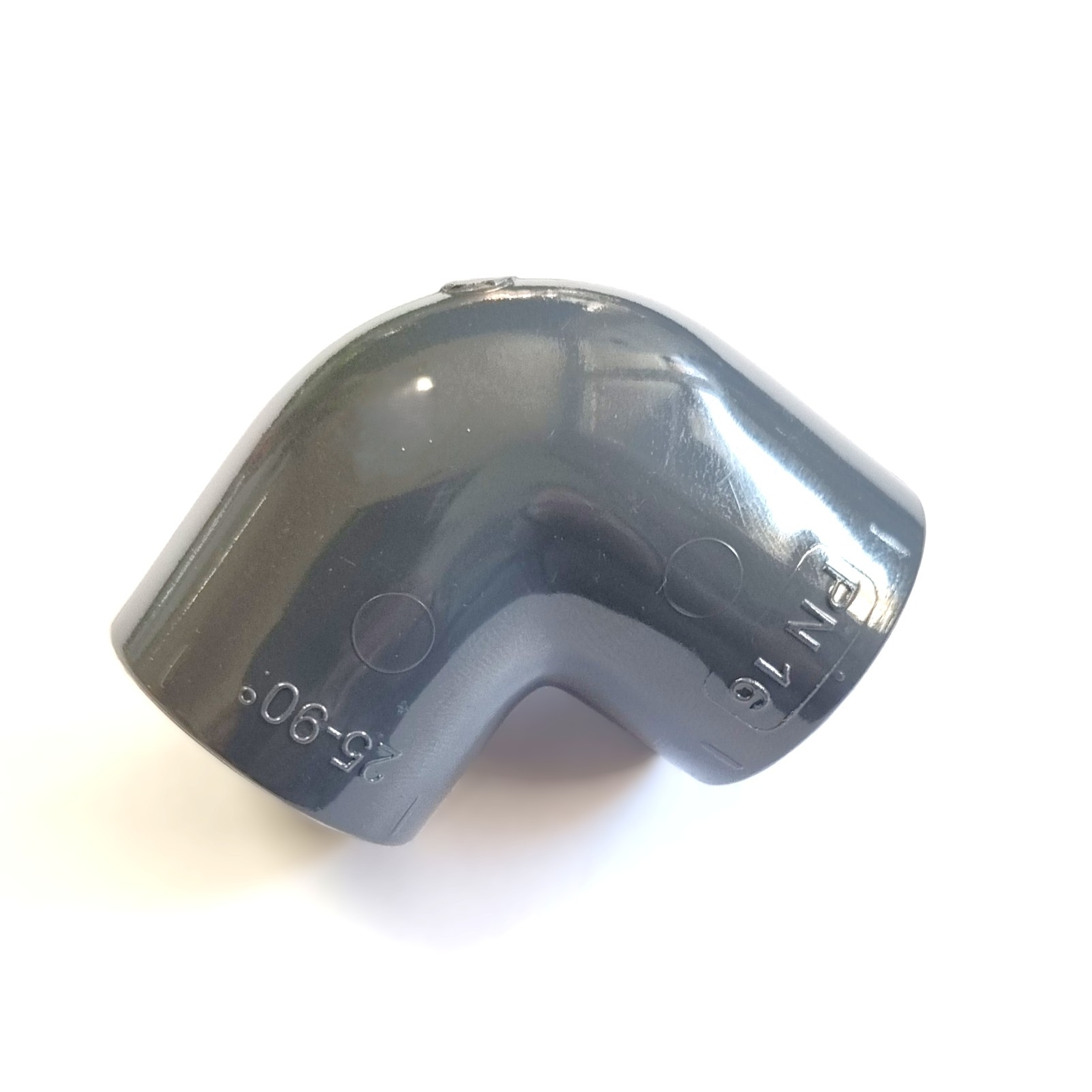 PVC-U Winkel 90° 2-fach Klebemuffe 20 – PVC-U Fitting für professionelle Rohrsysteme – Bild 2