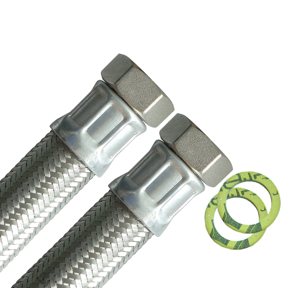 Flexschlauch 1"ÜM x 1"ÜM, DN25, Inliner EPDM, Geflecht VA, PN10, -20 bis 90°C