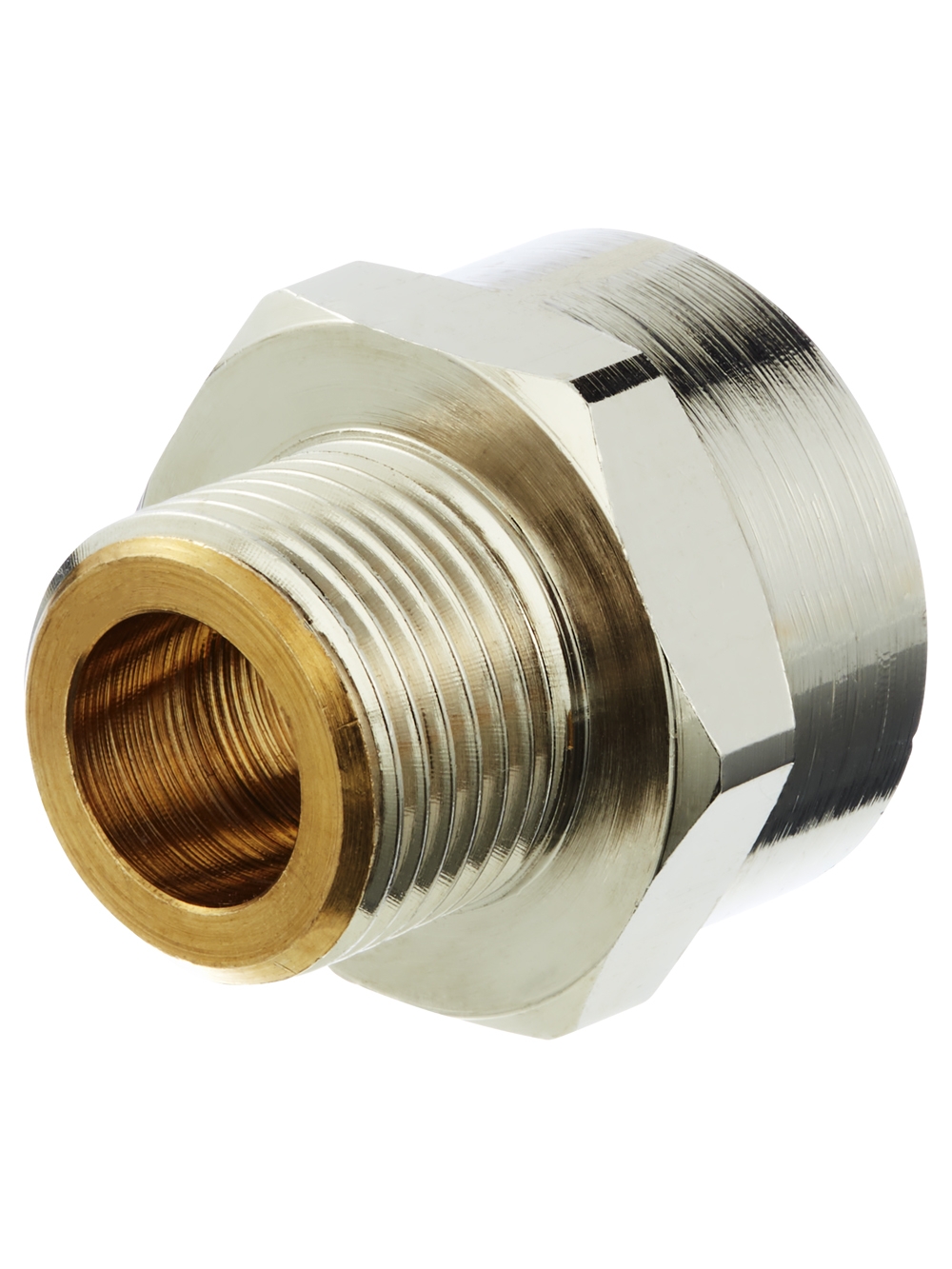 Reduzierverschraubung 3/8"AG x 1/2"IG flachdichtend mit breiter Dichtfläche – Bild 5