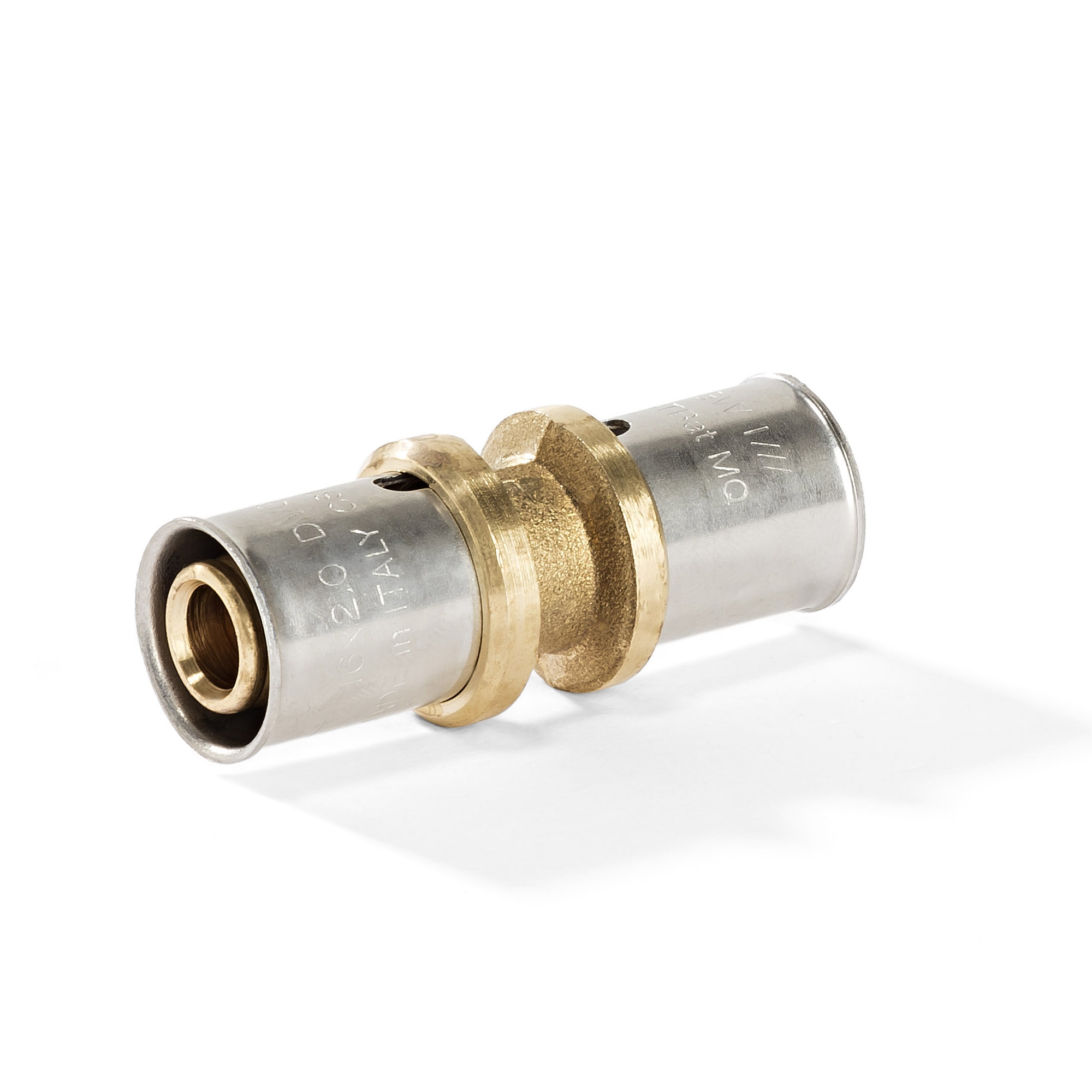 Pressfitting Kupplung für Aluverbundrohr | DVGW | Kontur TH, U, H | Mehrschichtrohr