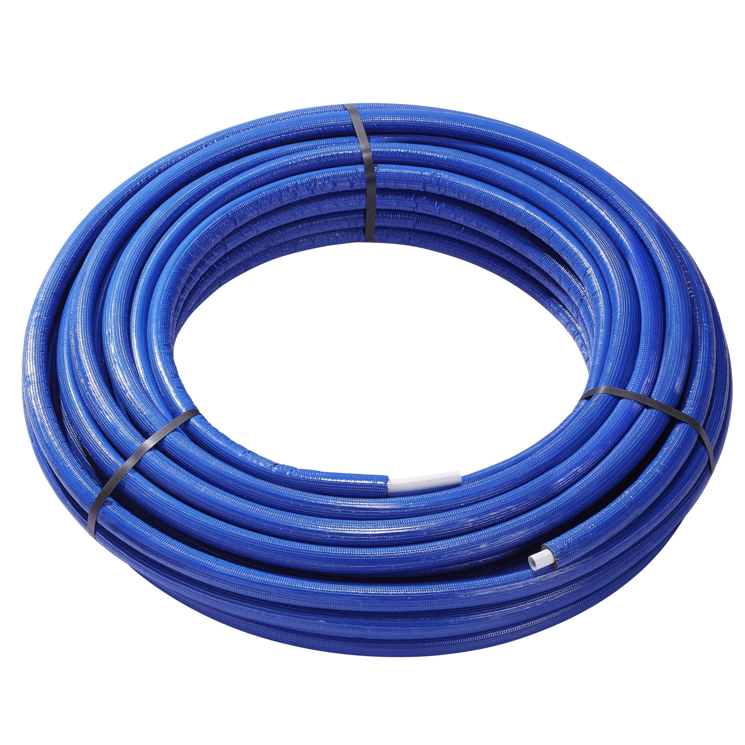 50m Rolle Aluverbundrohr 16 x 2,0mm mit 6mm blauer Isolierung und DVGW-Zulassung – Bild 4