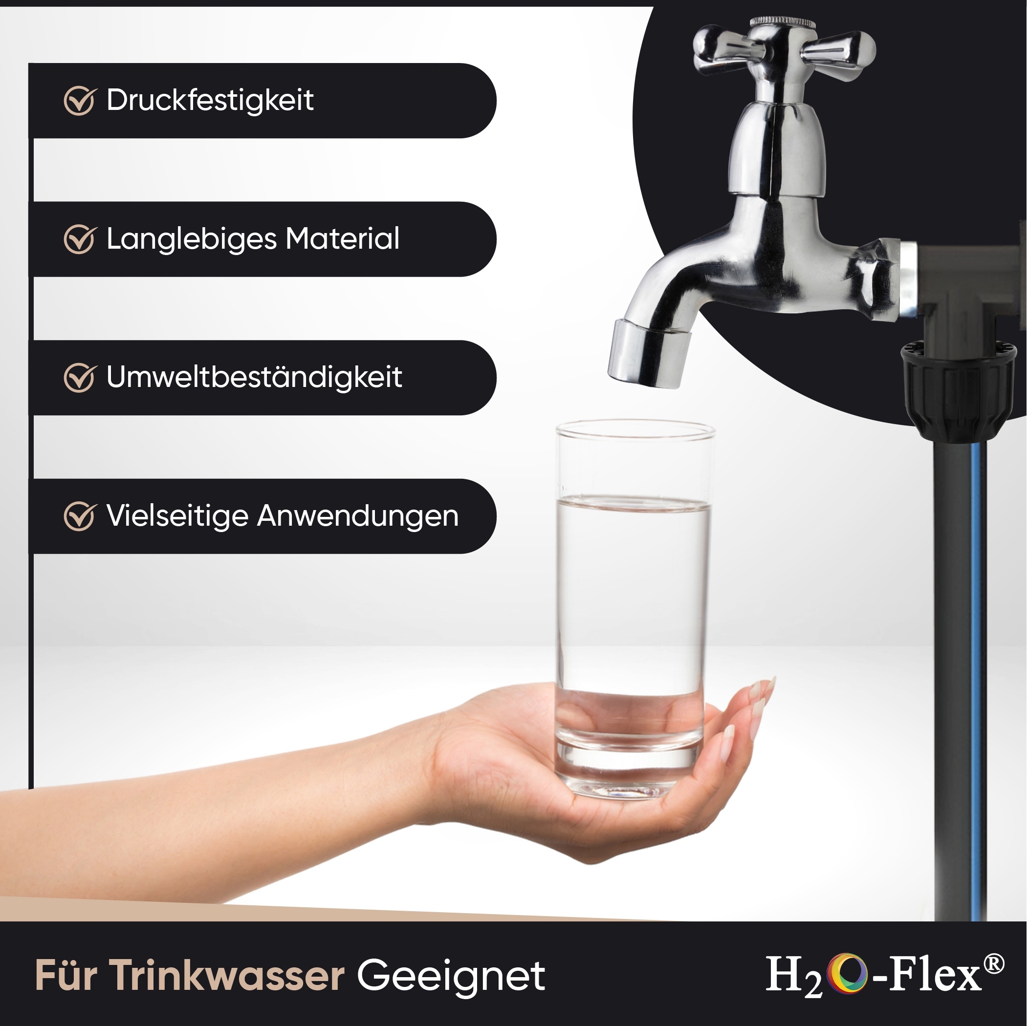 32 x 3,0 PE100 HD-Rohr 50m HDPE PN16 Trinkwasserleitung DVGW – Bild 5