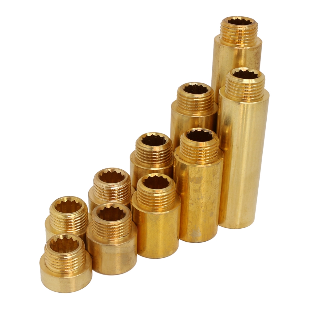 Hahnverlängerung 1/2" aus Messing, 10mm - 100mm – Bild 2