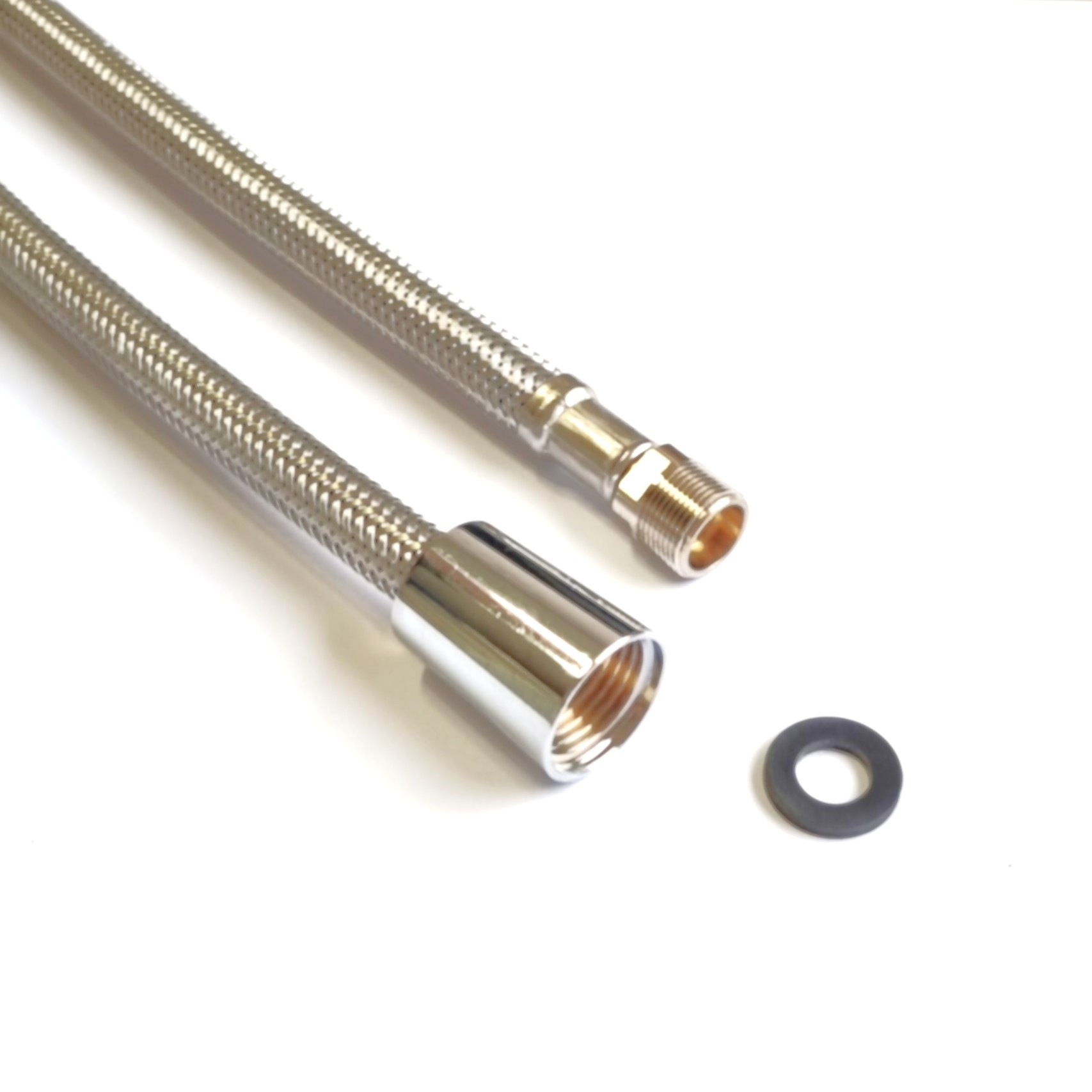 Brauseschlauch 1/2"Konus x M15x1AG drehbar für Trinkwasser, DN08, Inliner HDPE, PN10